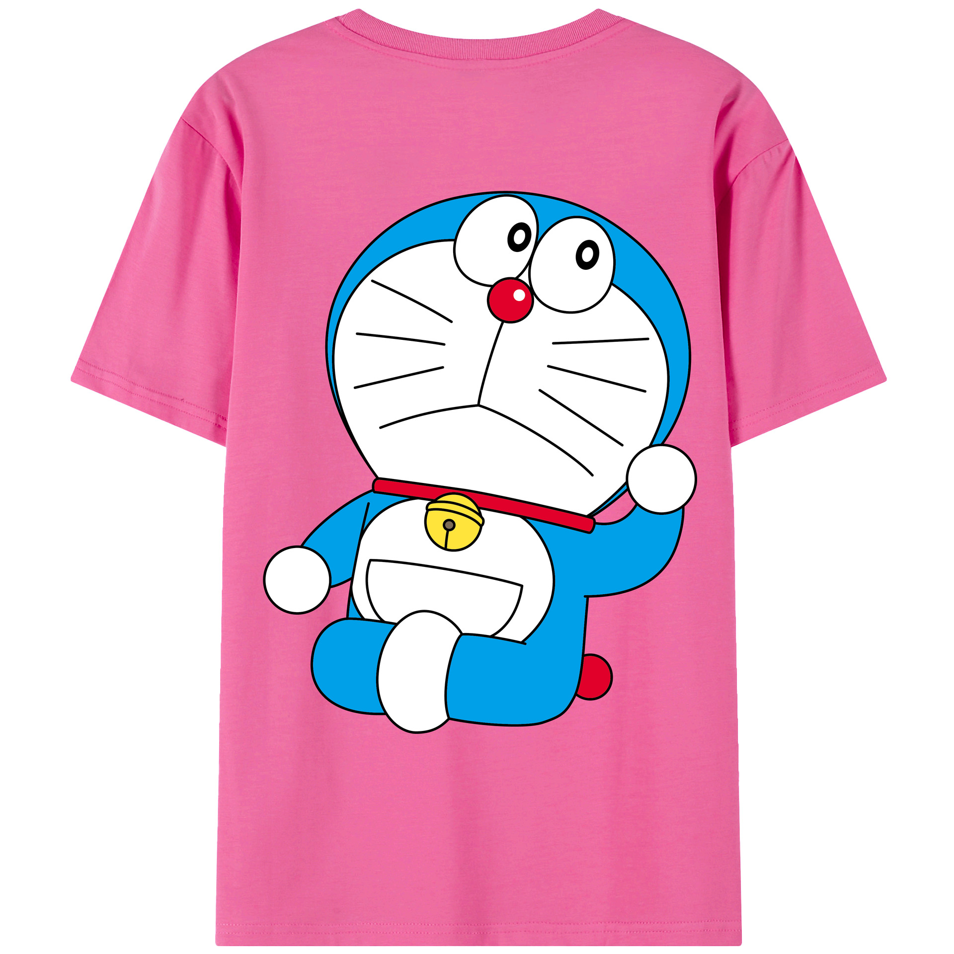 （画像用） ドラえもん Doraemon レディース半袖Tシャツ(バックプリント)